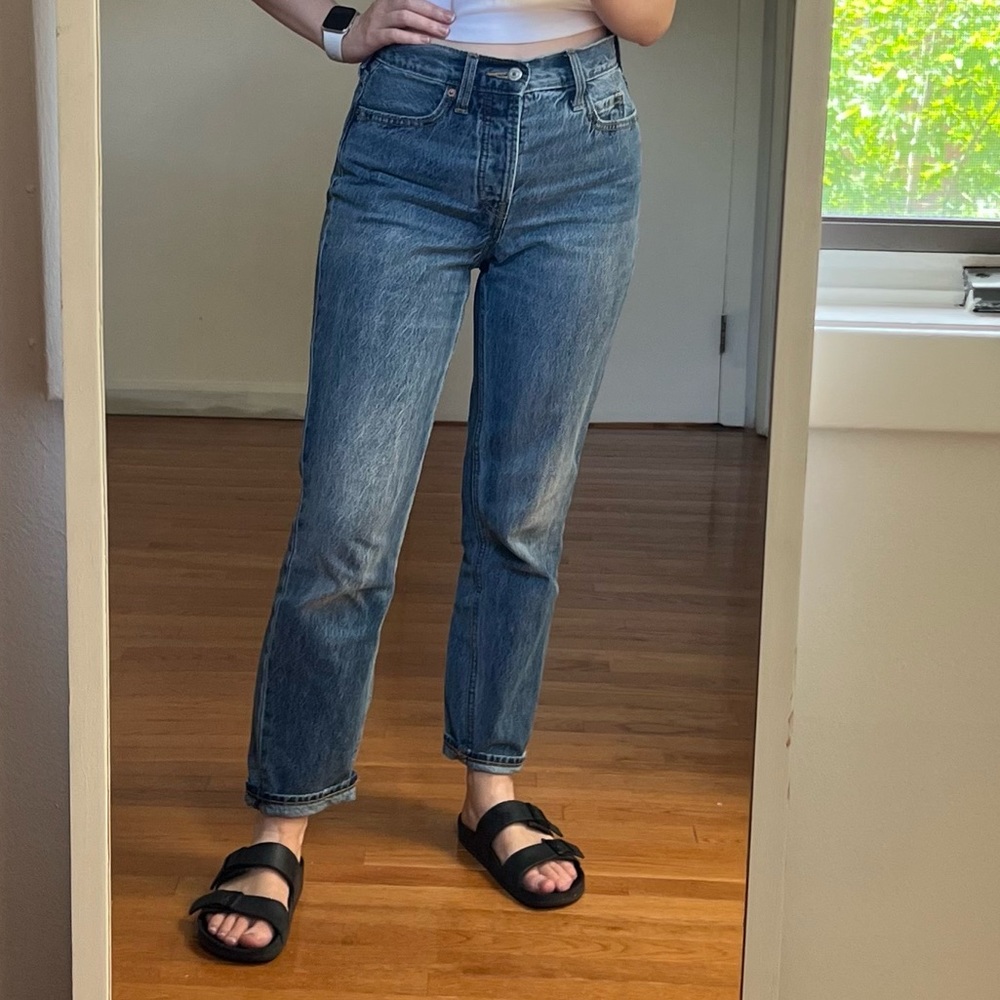 Old Navy | Sky Hi Straight Jeans S